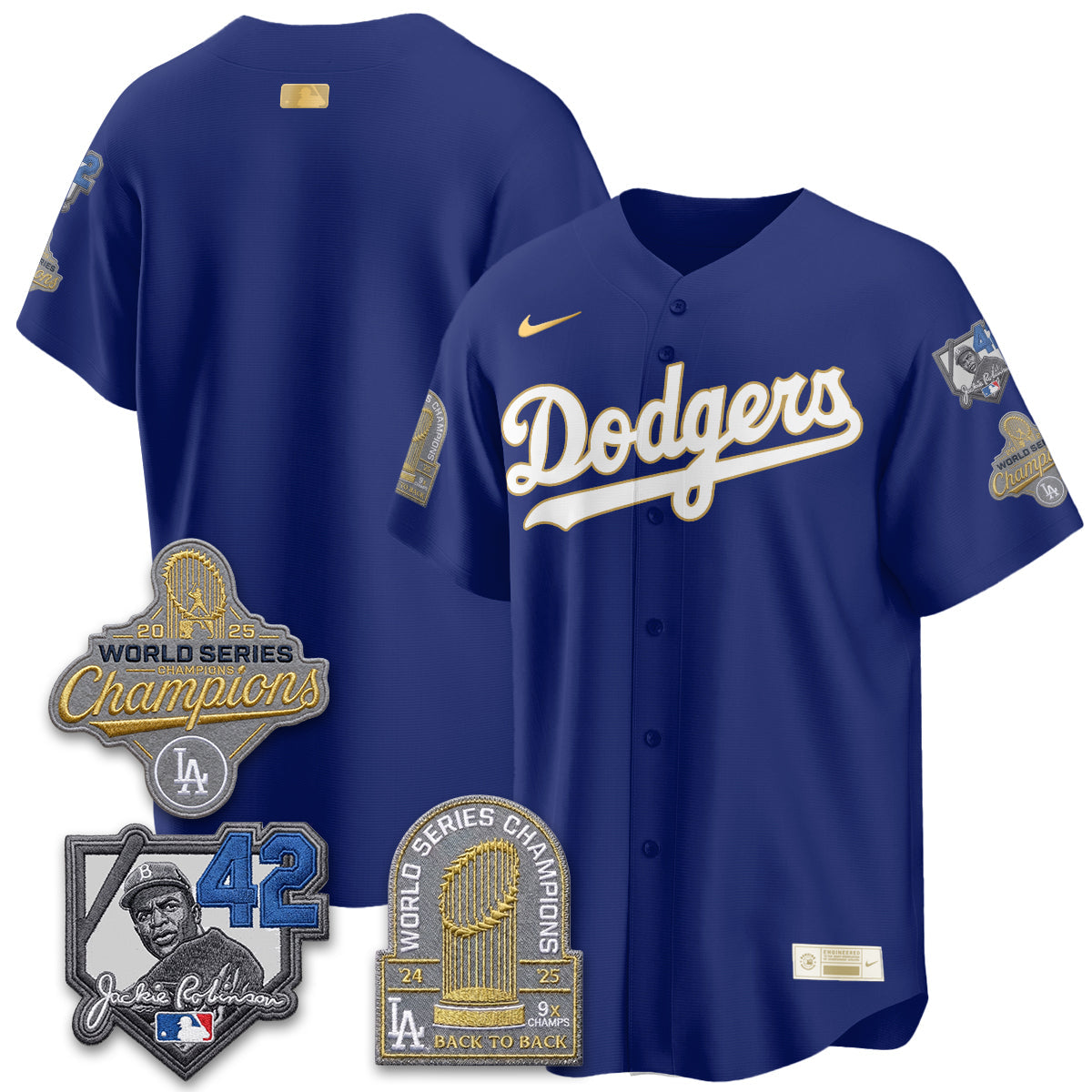 LAD 2026 Jackie Robinson New Era Vapor Limited Jersey - All Stitched-DTD