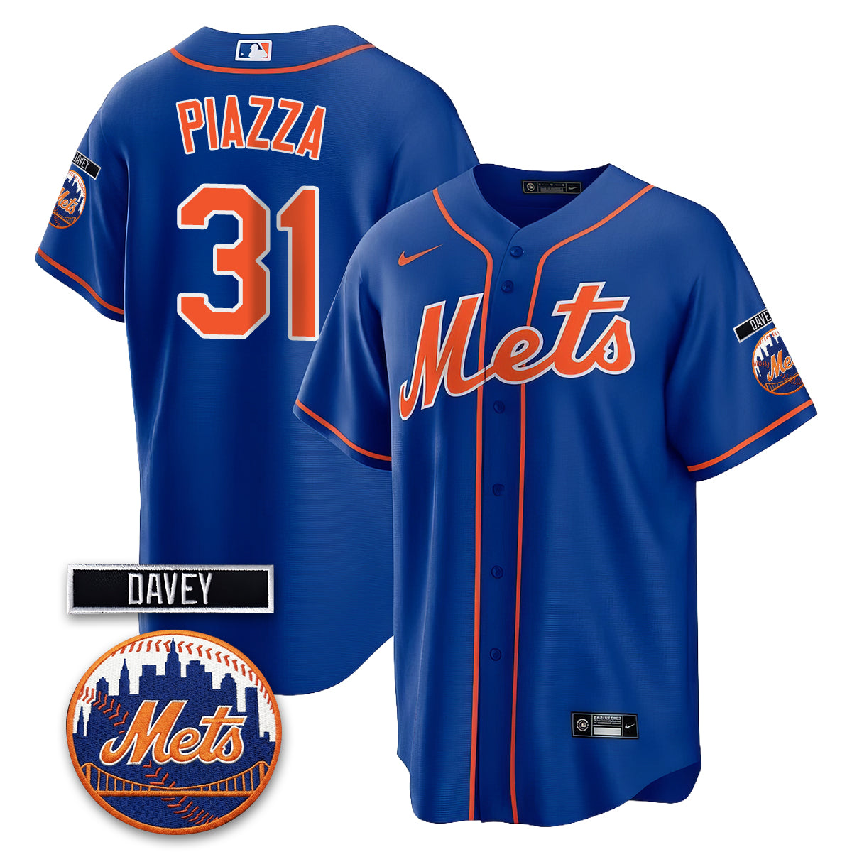 NYM 2026 Davey Johnson Memorial Vapor Limited Jersey - All Stitched-DTD
