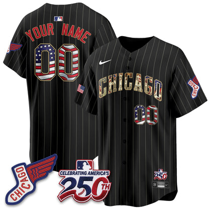 CWS 2026 Independence Day USA Vapor Custom Jersey - Stitched-DTD