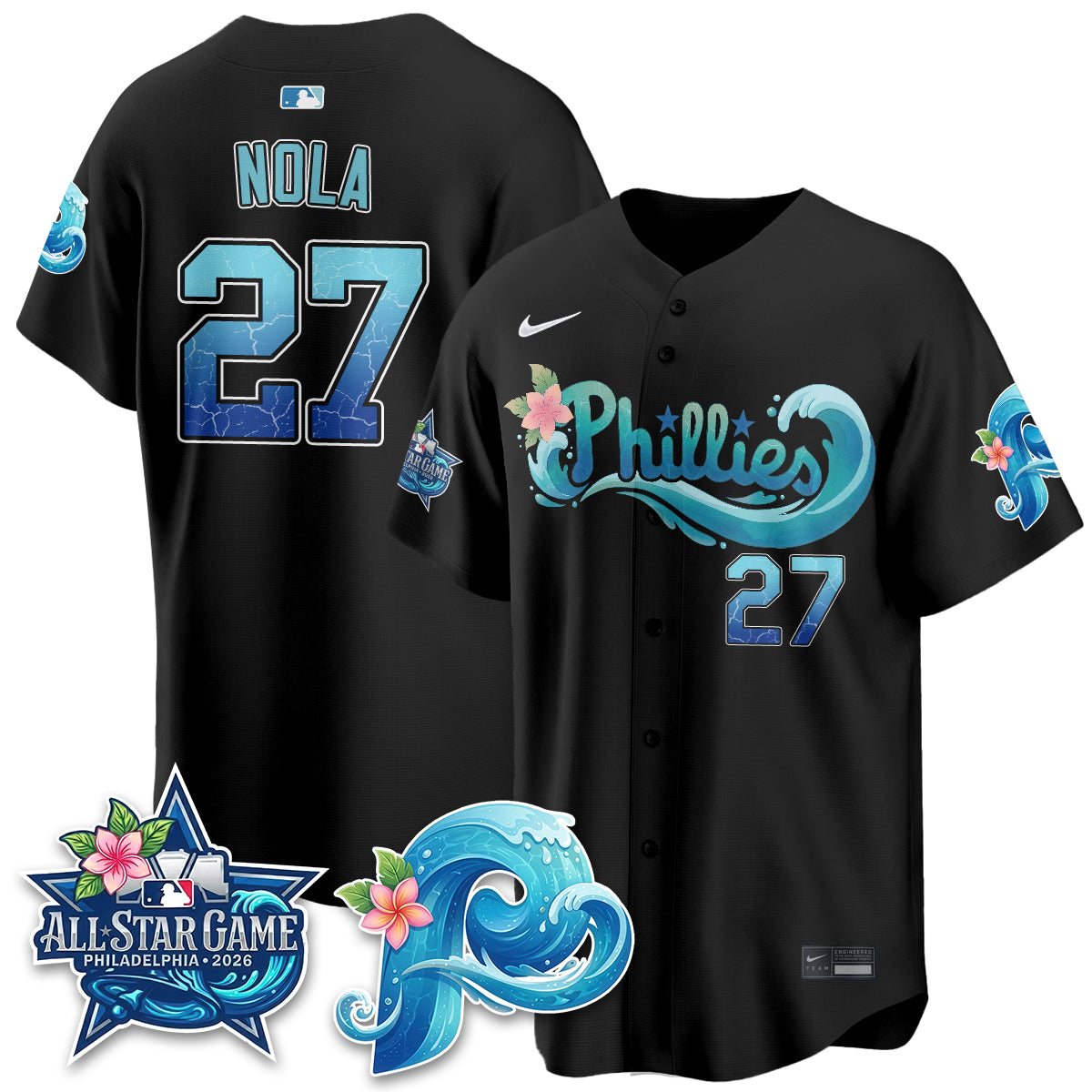 PHI Aloha Spirit Vapor Limited Jersey - Stitched-DTD