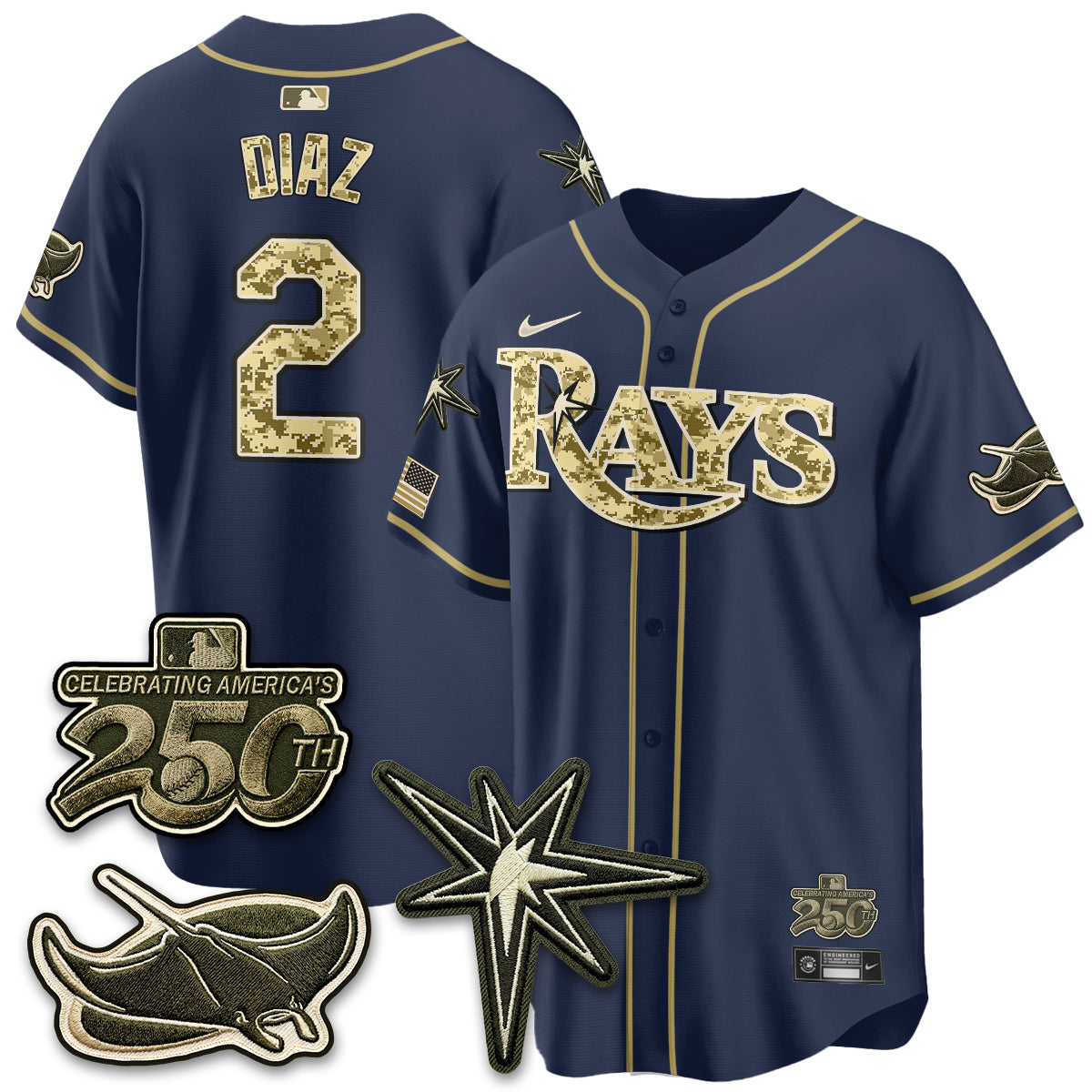 TB 2026 Armed Forces Day Jersey V2 - Stitched-DTD