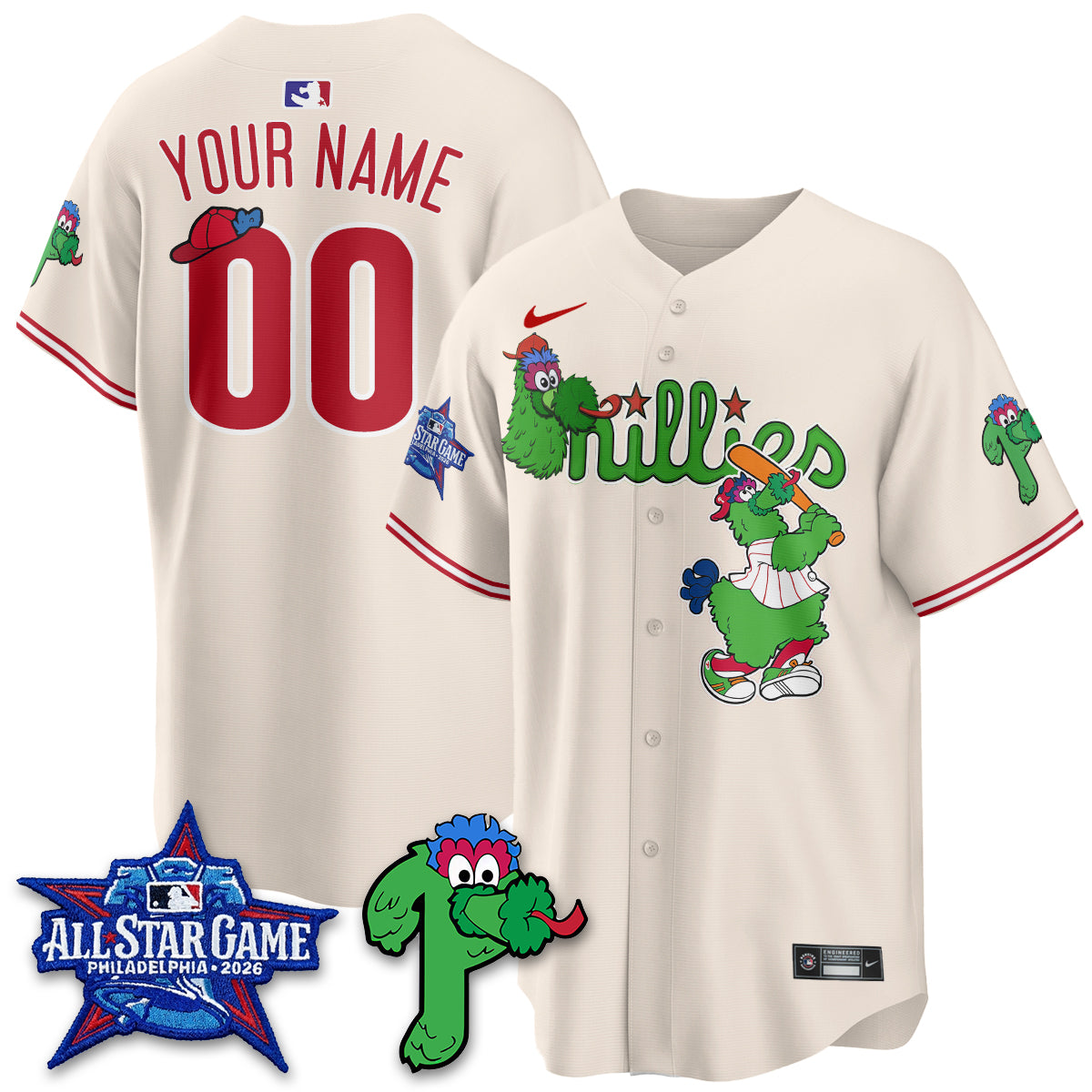 PHI Phanatic Vapor Limited Custom Jersey - Stitched-DTD