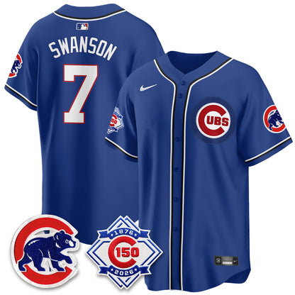 CHC 150th Anniversary Black Out Style Vapor Premier Limited Jersey - All Stitched-DTD
