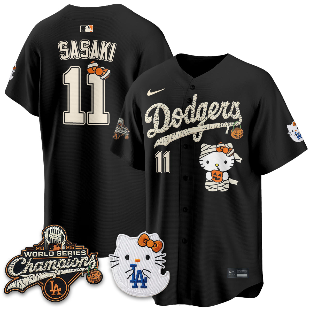 LAD Halloween 2026 Vapor Jersey V2- Stitched-DTD