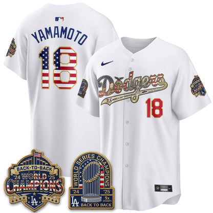 LAD America 250th Anniversary Limited Jersey - Stitched-DTD