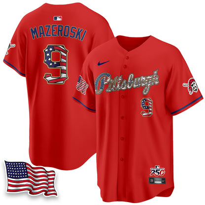 PIT 2026 Independence Day USA Vapor Limited Jersey - Stitched-DTD