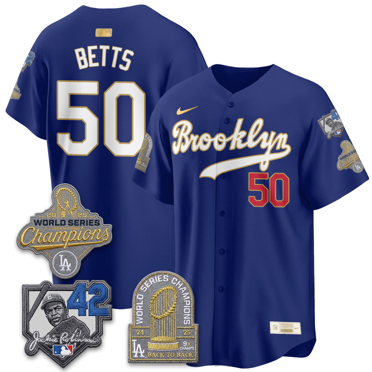 LAD 2026 Brooklyn Jackie Robinson Limited Jersey - All Stitched-DTD