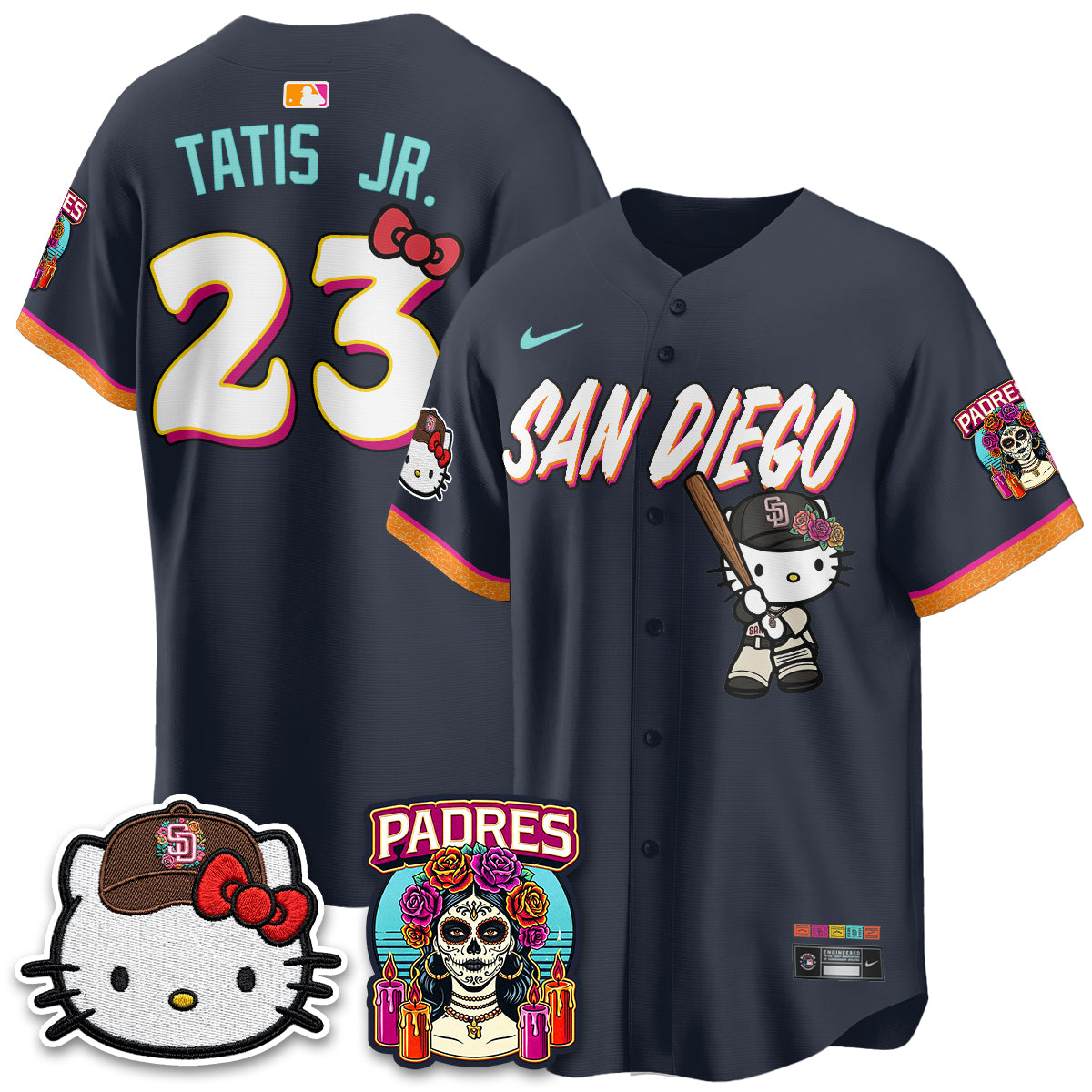 SD 2026 City Connect x Meow KT Vapor Limited Jersey - All Stitched-DTD
