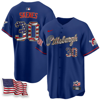 PIT 2026 Independence Day USA Vapor Limited Jersey - Stitched-DTD