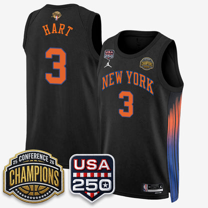 NYK 2026 NBA Eastern Conference Champions City Edition Jersey - Stitched-DTD