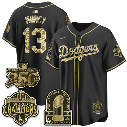 LAD Military Appreciation Game Day Jersey V2 - Stitched-DTD