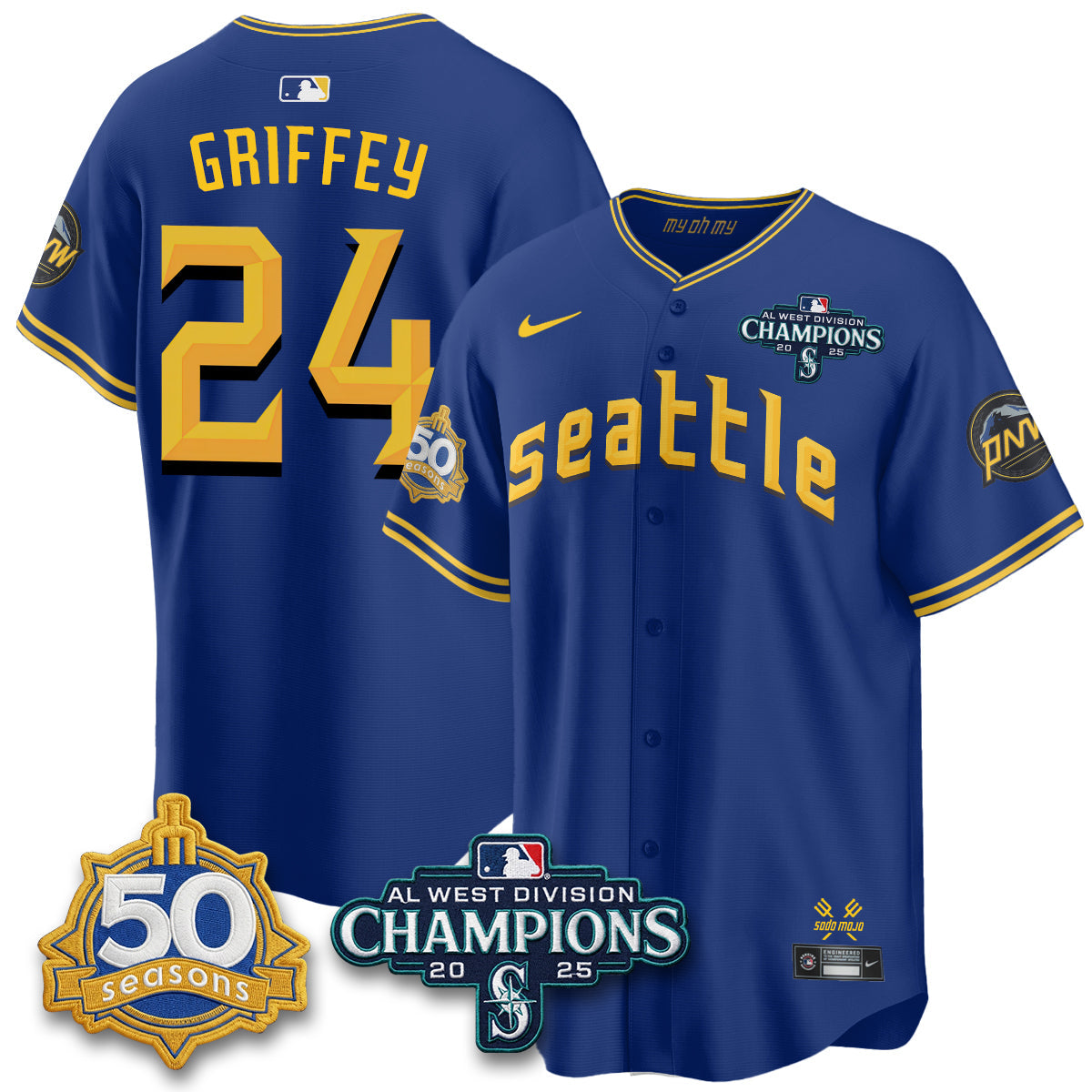 SEA 2026 Vapor Limited Jersey - 50th Anniversary - All Stitched-DTD