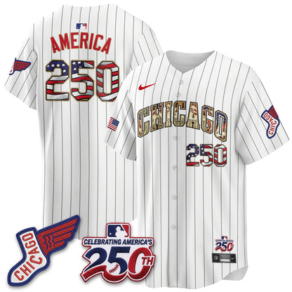 CWS 2026 Independence Day USA Vapor Jersey - Stitched-DTD