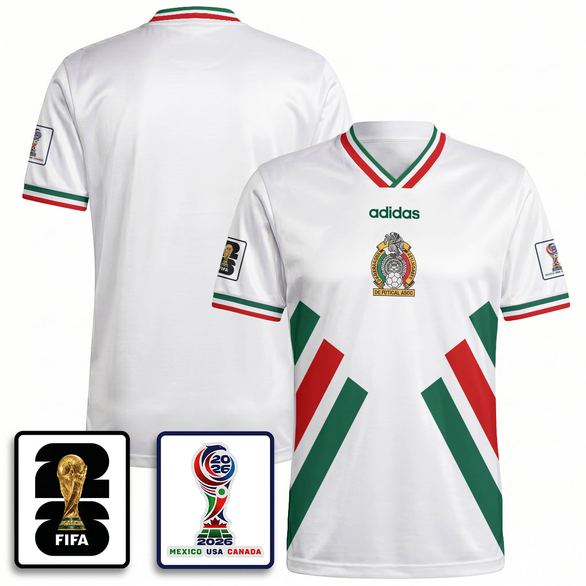 Mexico WC 2026 Fan Gear Version Jersey - Printed-DTD