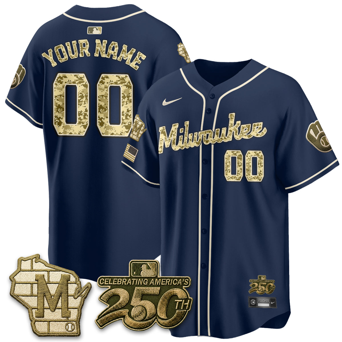 MIL Salute to Service 2026 Vapor Limited Custom Jersey - All Stitched-DTD
