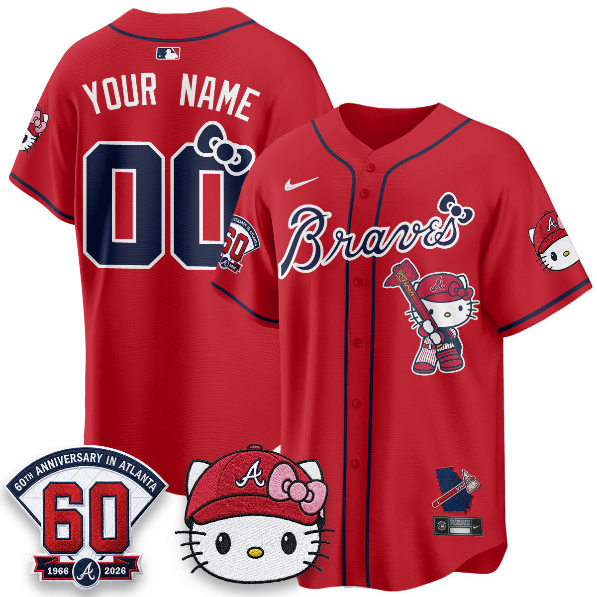 ATL x Meow KT 2026 Vapor Limited Custom Jersey - All Stitched-DTD