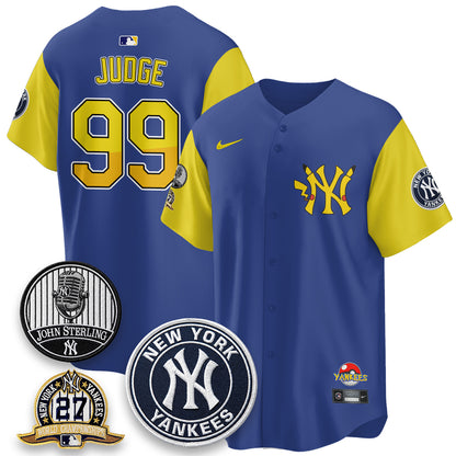 NYY x PKM Cartoon Limited Jersey -  Stitched-DTD
