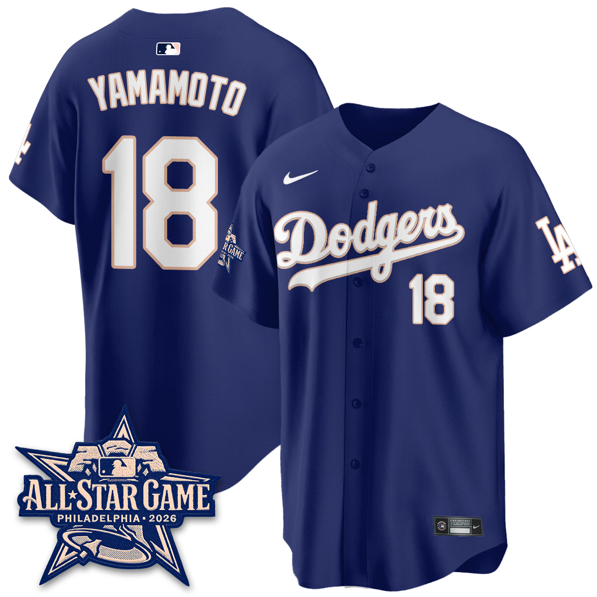 LAD All Star Game 2026 Vapor Jersey - Stitched-DTD