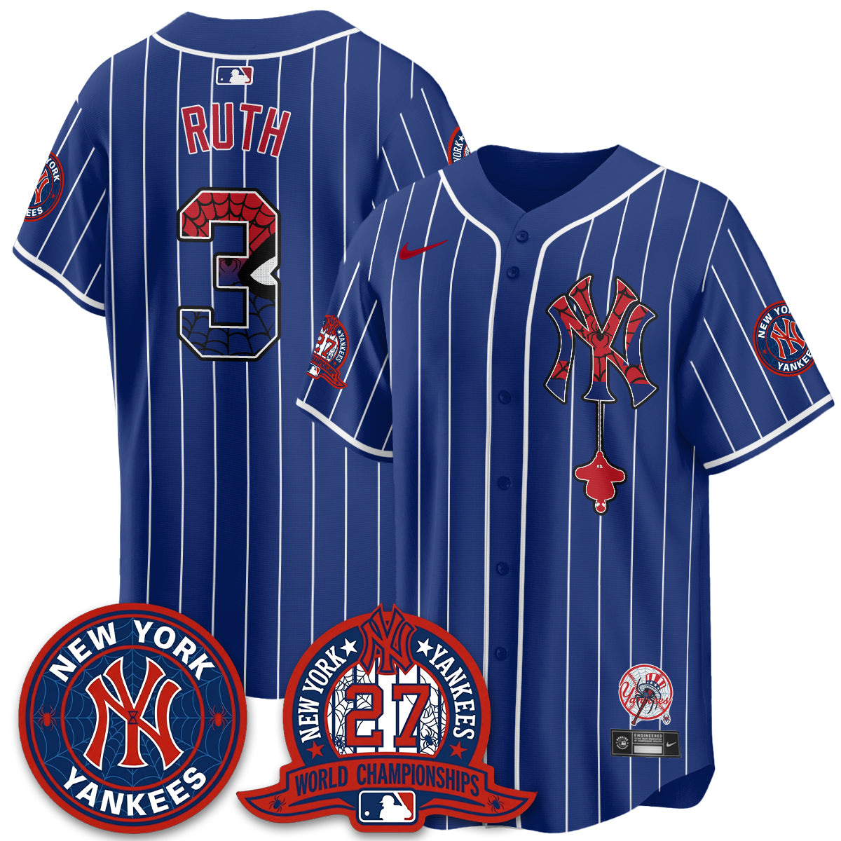 NYY x Web-Head 2026 Vapor Jersey - Printed-DTD