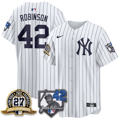NYY 2026 Jackie Robinson Day Vapor Limited Jersey - All Stitched-DTD