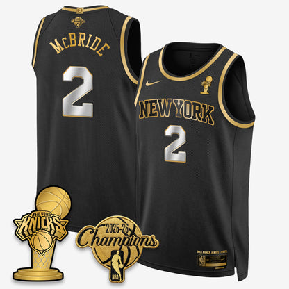 NYK 2026 NBA Champions Gold Edition Vapor Jersey - Stitched-DTD