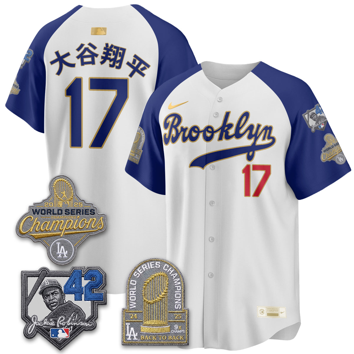 LAD 2026 Brooklyn Jackie Robinson Limited Jersey - All Stitched-DTD