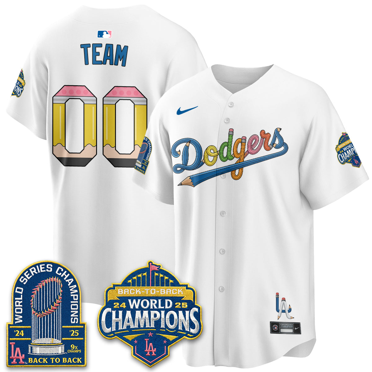 LAD x Back to School Style Vapor Jersey - Stitched-DTD