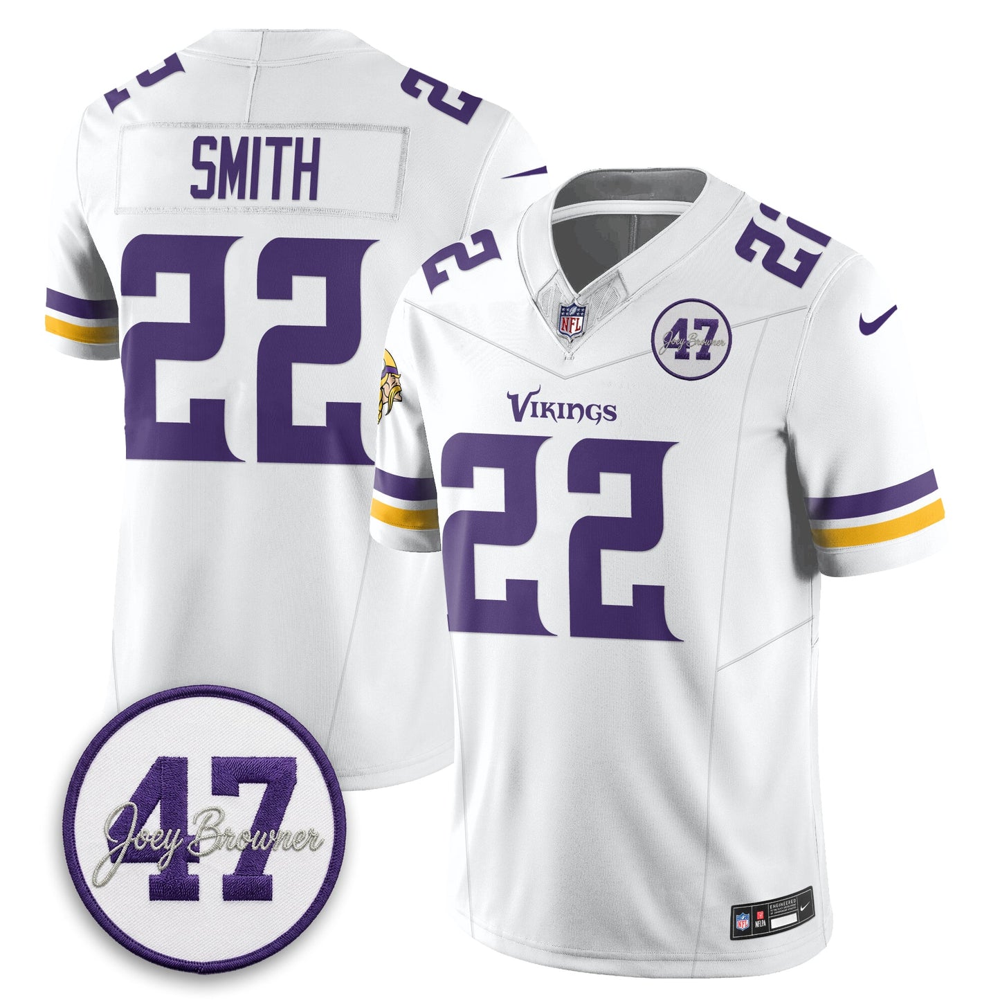 MIN Joey Browner Thank You For Memories - 1960 – 2026 Football Vapor Limited Jersey - All Stitched-DTD
