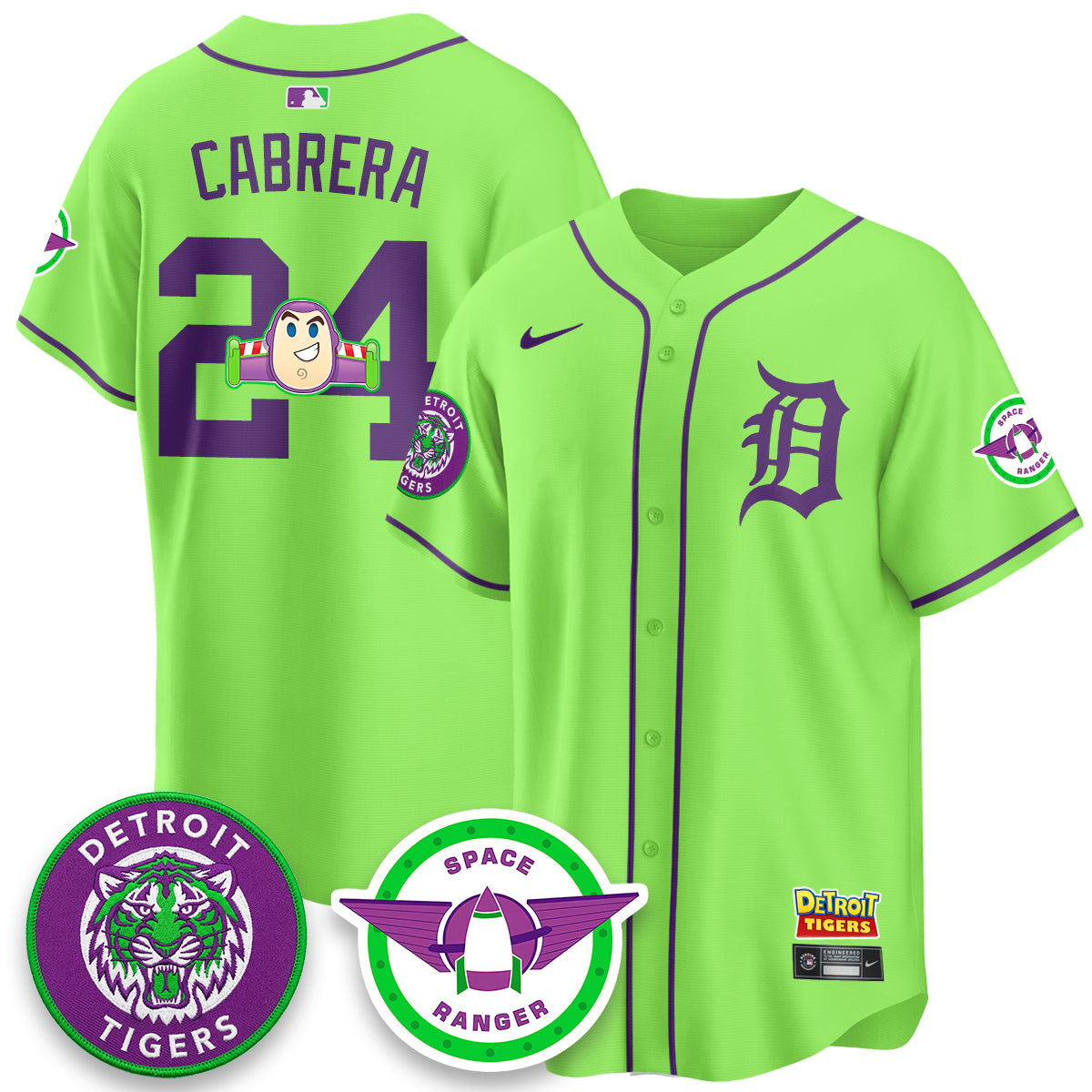 DET 2026 Space Ranger Edition Vapor Limited Jersey - Stitched-DTD