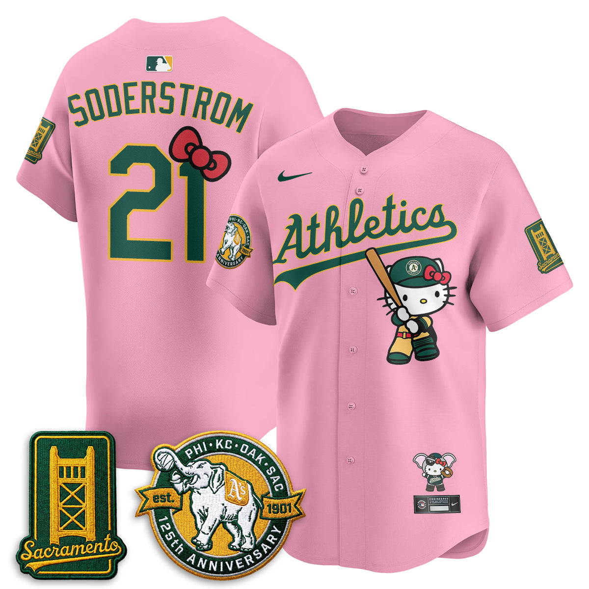 OAK x Meow KT 2026 Vapor Limited Jersey - Stitched-DTD