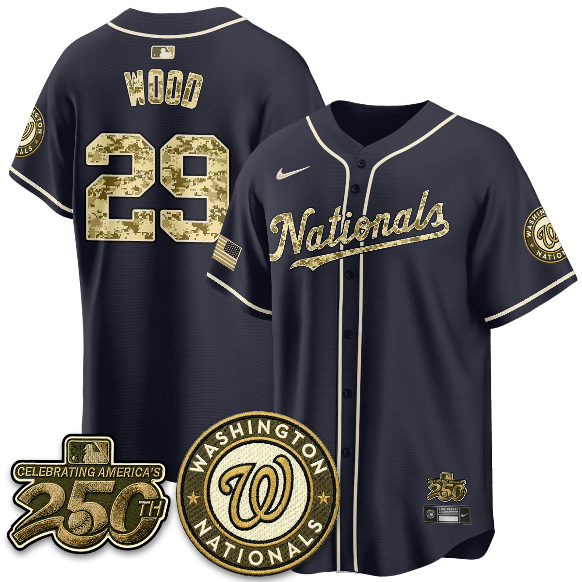 WSH Salute to Service 2026 Vapor Limited Jersey - Stitched-DTD