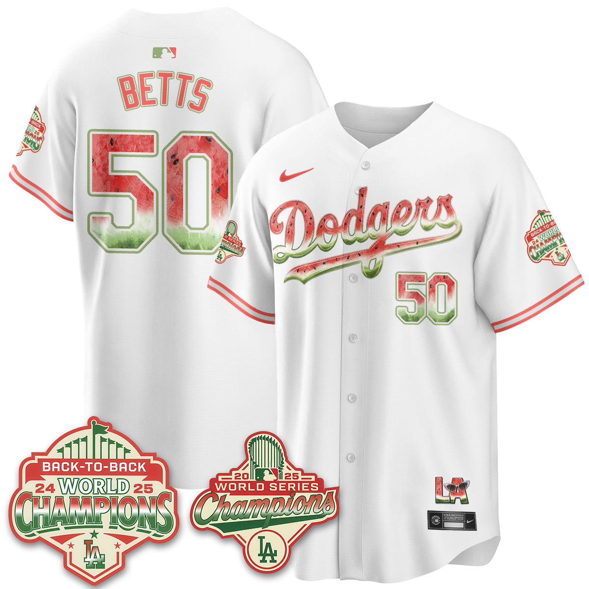 LAD National Watermelon Day Vapor Jersey - Stitched-DTD