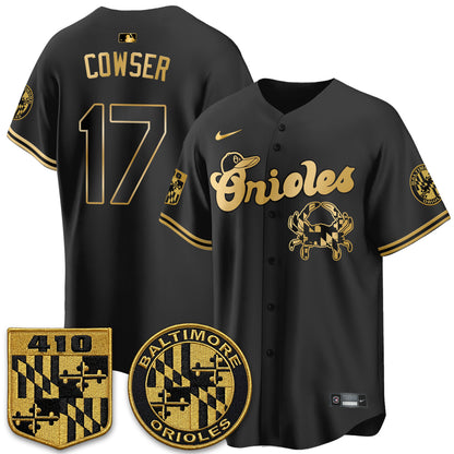 BAL Maryland Flag Vapor Limited Jersey - Stitched-DTD