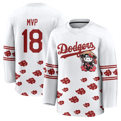 LAD Akatsuki Edition Vapor Hockey Jersey - Stitched-DTD