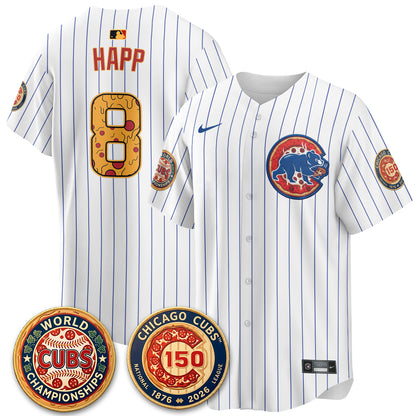 CHC Deep Dish Pizza Vapor Limited Jersey - Stitched-DTD