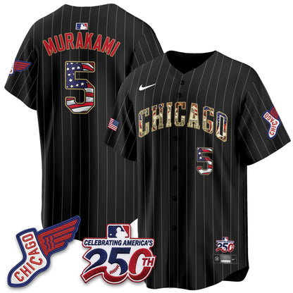 CWS 2026 Independence Day USA Vapor Jersey - Stitched-DTD