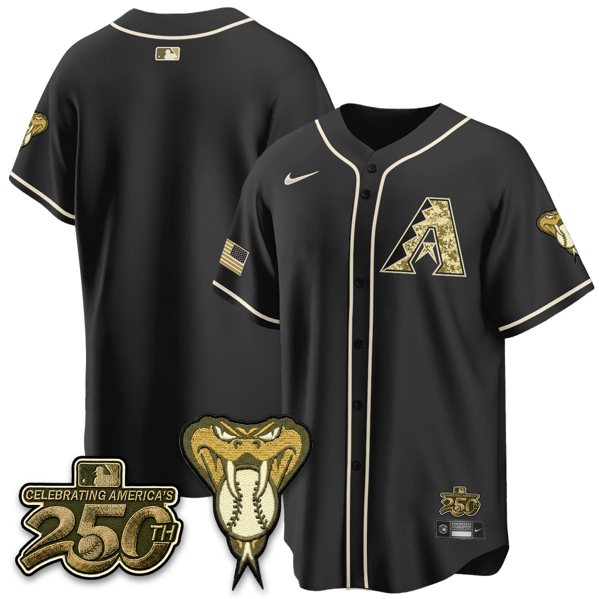 ARI Salute to Service 2026 Vapor Premier Limited Jersey - All Stitched-DTD