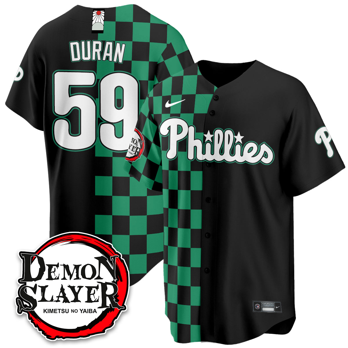 PHI Demon Slayer Vapor Limited Jersey - Stitched-DTD