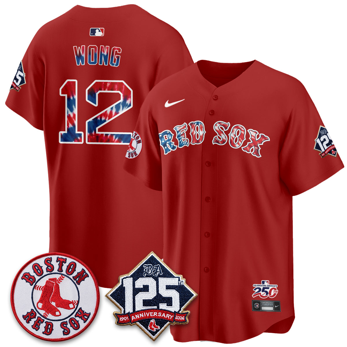 BOS Americana 2026 Vapor Limited Jersey - Stitched-DTD