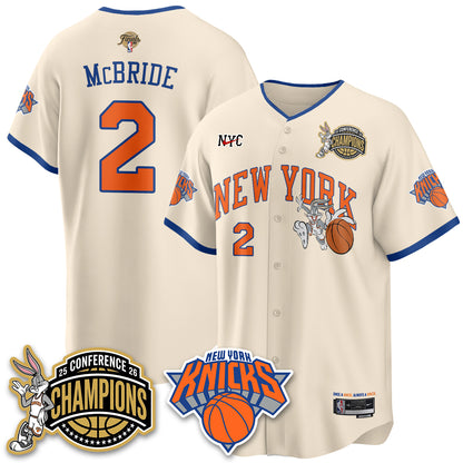 NYK 2026 NBA Finals x Bunny Vapor Jersey V2- Stitched-DTD