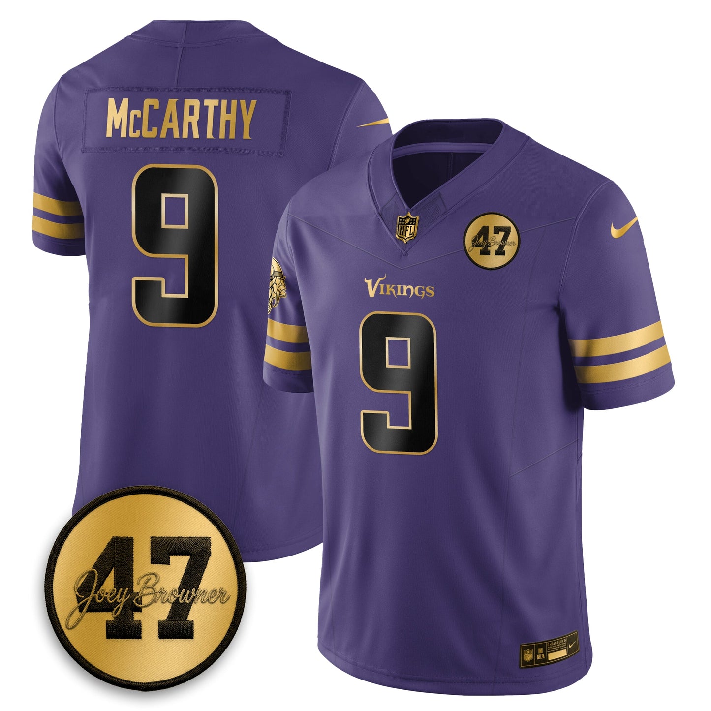 MIN Joey Browner Thank You For Memories - 1960 – 2026 Football Vapor Limited Jersey - All Stitched-DTD