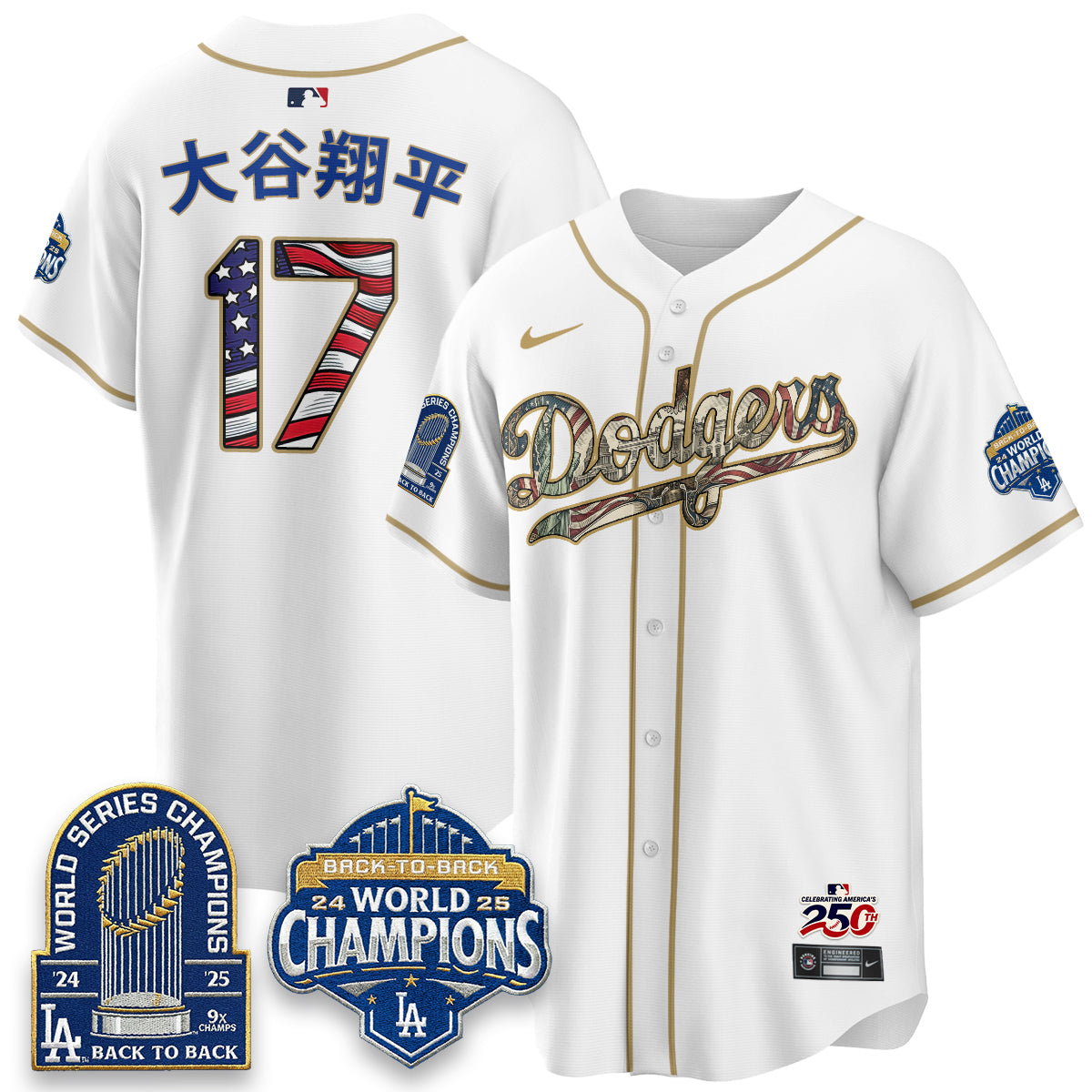 LAD 2026 Independence Day USA Vapor Limited Jersey - Stitched-DTD