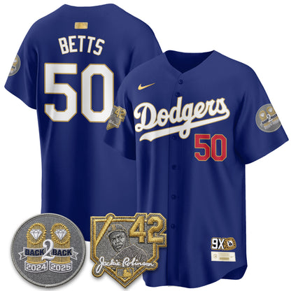 LAD -  2026 Jackie Robinson Day Vapor Limited Jersey - All Stitched-DTD