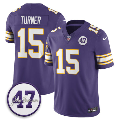 MIN Joey Browner Thank You For Memories - 1960 – 2026 Football Vapor Limited Jersey - All Stitched-DTD
