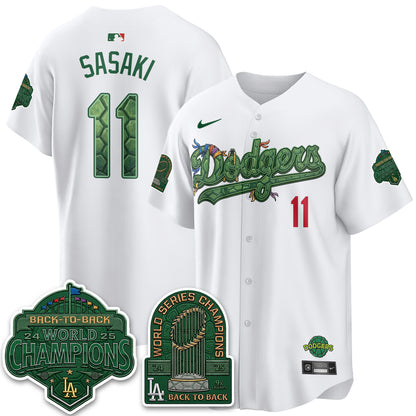 LAD x TMNT 2026 Vapor Jersey - Stitched-DTD