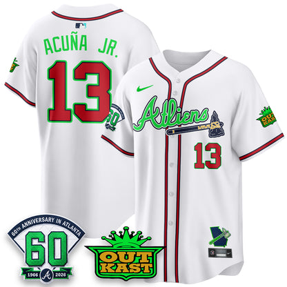 ATL x Atliens Cool Base Galaxy Version Jersey - Stitched-DTD