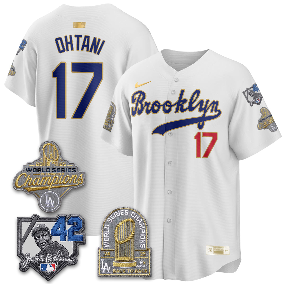 LAD 2026 Brooklyn Jackie Robinson Limited Jersey - All Stitched-DTD