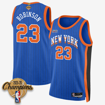 NYK 2026 Basketball Champions Vapor Jersey V2- Stitched-DTD