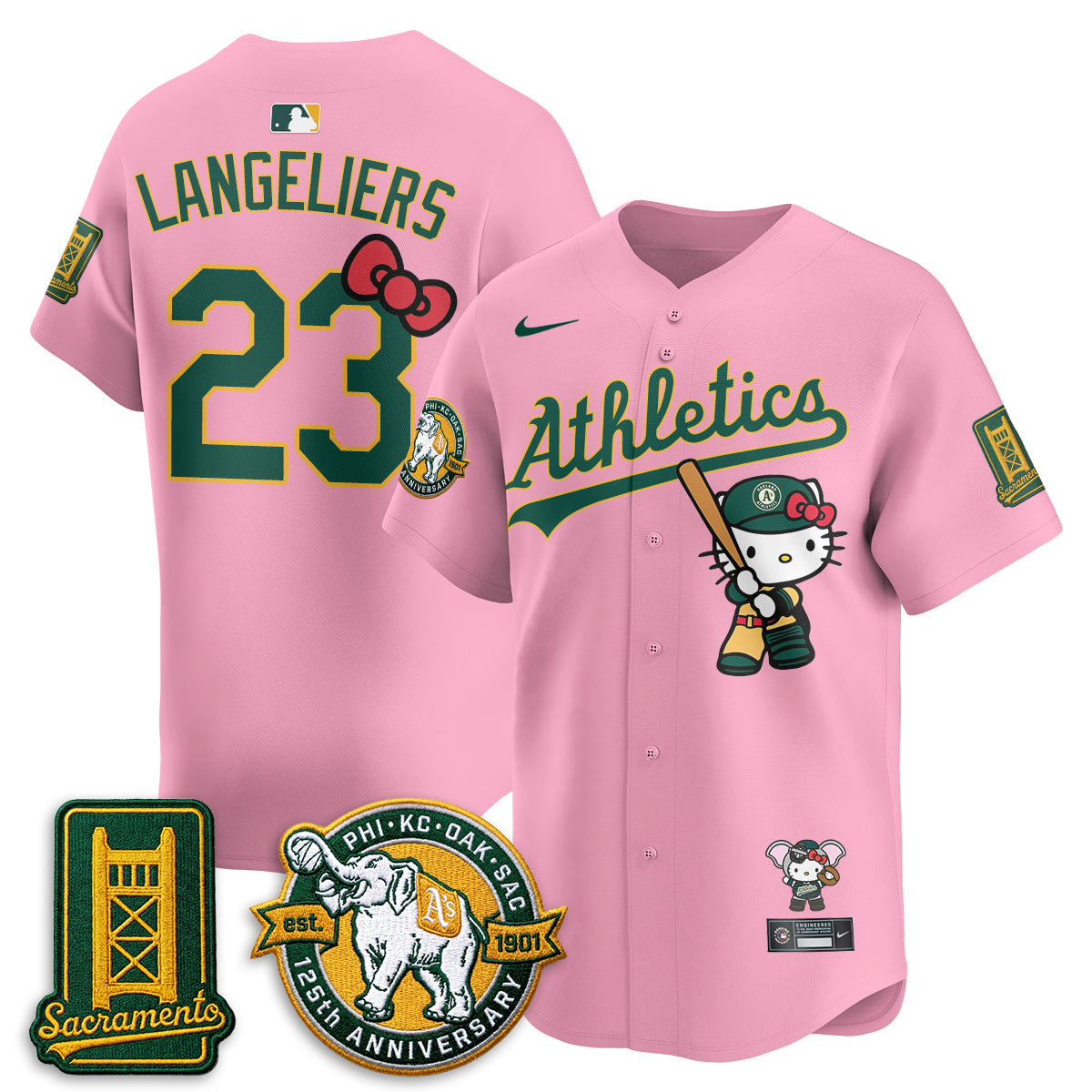 OAK x Meow KT 2026 Vapor Limited Jersey - Stitched-DTD