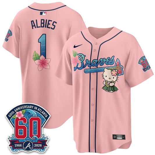 ATL x Meow Aloha Spirit Vapor Jersey - Stitched-DTD